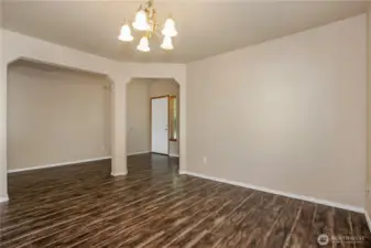 Dining Room Facing Front Door