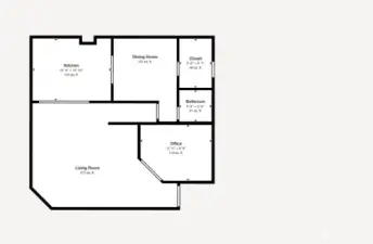 1st Floor-dimensions are for illustration purposes and not guaranteed
