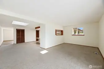 FAMILY / BONUS / OFFICE / FLEX ROOM  Wall to wall carpet  Window overlooks rear yard  Slider door to rear patio and fenced yard
