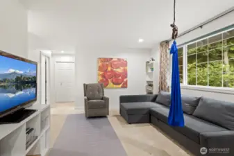 The bonus room makes a great play room or teen hang out located outside the 3 bedrooms.