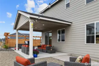Backyard living space