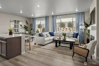 Photo is of a model home, options and colors may vary based on your selections