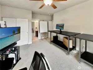 Another view of 4th bedroom shows closet and access to Jack & Jill bath.