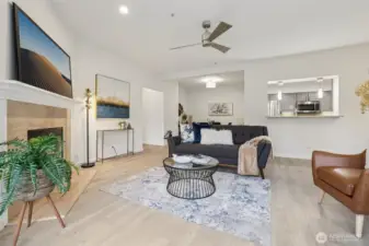 Inviting space to relax