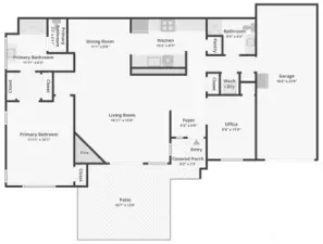 For general information purposes - not exact.