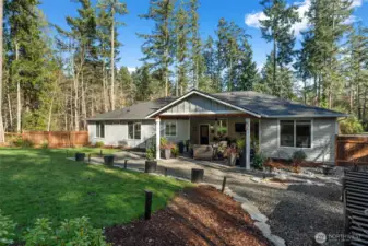 beautifully landscaped