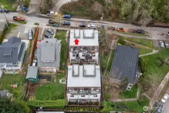 Parking available on both sides of the street