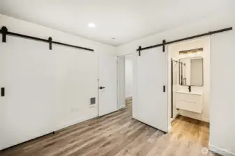 First floor bedroom and bathroom