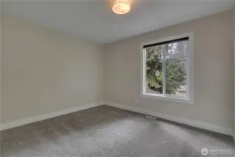 The third out of 3 total bedrooms