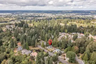 Beautiful location near Green River in Auburn, WA