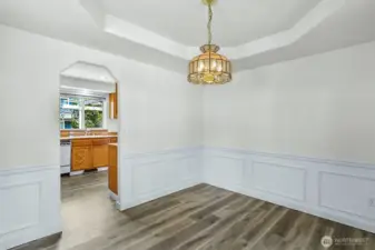 Dining room chandelier