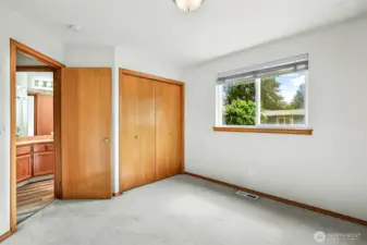 Third bedroom with closet