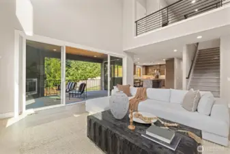 Living room on main floor