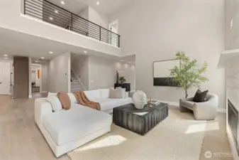 Living room on main floor