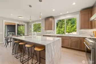Kitchen on main floor