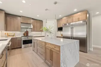 Kitchen on main floor