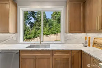 Kitchen on main floor