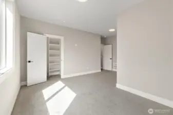 Bedroom on lower level