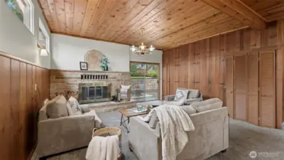 Bonus room with attached 3/4 bath, sliding glass door to the backyard and patio, plus access to the covered front patio