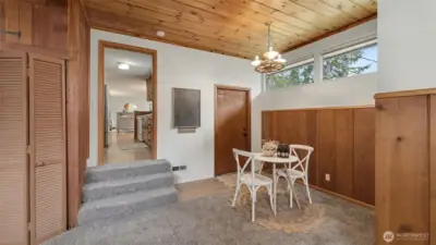 Bonus room with attached 3/4 bath, sliding glass door to the backyard and patio, plus access to the covered front patio