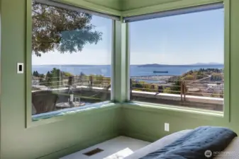 View from primary bedroom