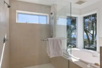 Primary suite bathroom