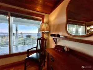 Wake up to the views of Saratoga Passage, Whidbey Island and the Olympic Mountain Range.