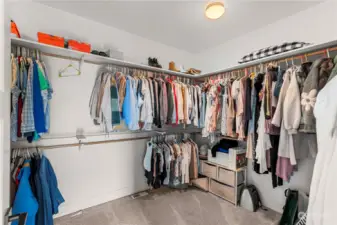 Primary Walk In Closet