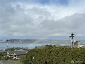 Welcome home. This is your view from your kitchen deck!