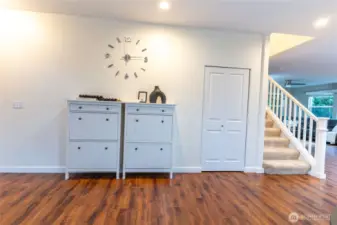 Stairs leading upstairs