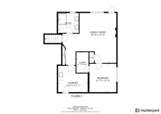 Floorplan lower level