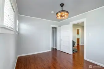 Front bedroom with smart lighting