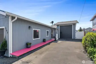 12' Door to the shop