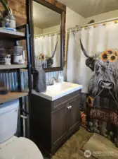 Completely remodeled bathroom