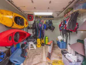 The ADU features a specially designed water sports space to store water sports/dive equipt with heater, fan, hot & cold water tap & drains to keep it all dry and ready to use.