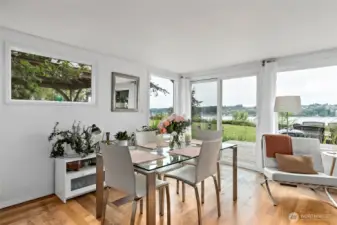 Main house dining area