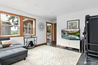 Main floor of the guest house