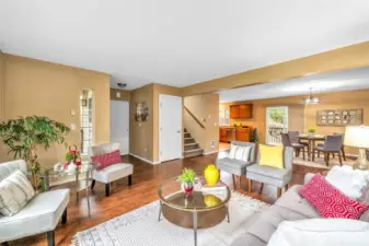 Great space for entertaining