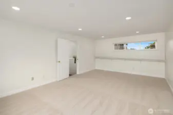 Another view of the bonus room showing just how large this space is.