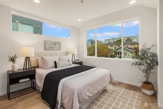 Photo from model home with similar floor plan