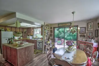 Kitchen with eating space