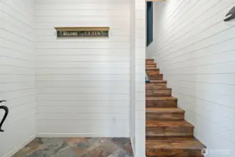 Welcoming entry way.