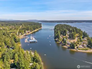 Treasure Island... The perfect spot on the Puget Sound, right across from Fair Harbor Marina.