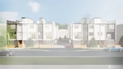 Highlighted unit, marketing rendering