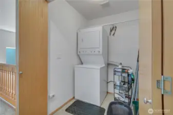 Laundry room on upper floor