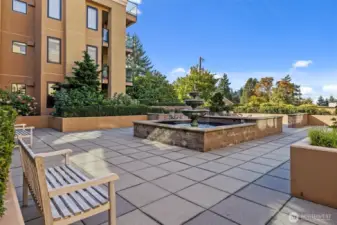 Pet-friendly building with top-tier amenities, including concierge service and secure garage parking.