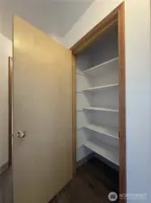 Upstairs Hall Closet