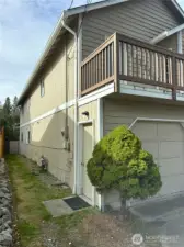 Side Door to Garage