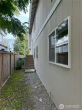 Walkway from Entry to Backyard