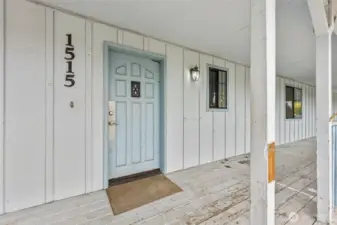 Two main front door entry points.